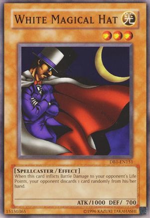 White Magical Hat (DB1-EN151) - Dark Beginning 1 Unlimited Dark Beginning 1 Yugioh Single  Squirtle Squad Card Shop.