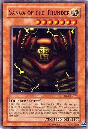Sanga of the Thunder (DB1-EN157) - Dark Beginning 1 Unlimited Dark Beginning 1 Yugioh Single  Squirtle Squad Card Shop.