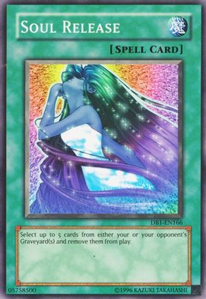 Soul Release (DB1-EN166) - Dark Beginning 1 Unlimited Dark Beginning 1 Yugioh Single  Squirtle Squad Card Shop.