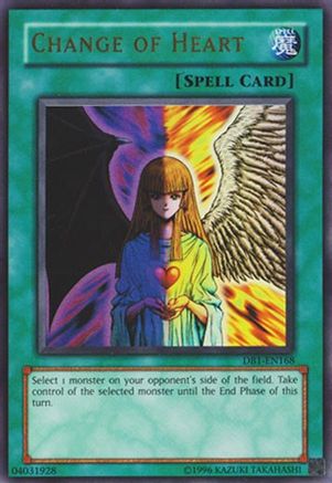 Change of Heart (DB1-EN168) - Dark Beginning 1 Unlimited Dark Beginning 1 Yugioh Single  Squirtle Squad Card Shop.