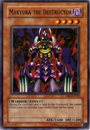 Makyura the Destructor (DB1-EN169) - Dark Beginning 1 Unlimited Dark Beginning 1 Yugioh Single  Squirtle Squad Card Shop.