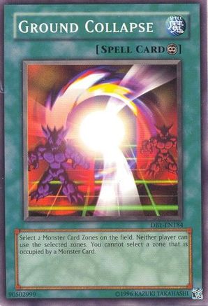 Ground Collapse (DB1-EN184) - Dark Beginning 1 Unlimited Dark Beginning 1 Yugioh Single  Squirtle Squad Card Shop.