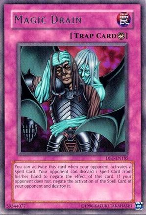 Magic Drain (DB1-EN185) - Dark Beginning 1 Unlimited Dark Beginning 1 Yugioh Single  Squirtle Squad Card Shop.