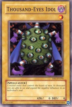 Thousand-Eyes Idol (DB1-EN194) - Dark Beginning 1 Unlimited Dark Beginning 1 Yugioh Single  Squirtle Squad Card Shop.