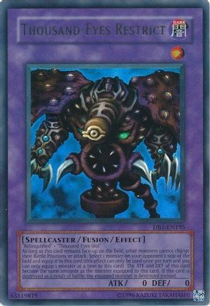 Thousand-Eyes Restrict (DB1-EN195) - Dark Beginning 1 Unlimited Dark Beginning 1 Yugioh Single  Squirtle Squad Card Shop.