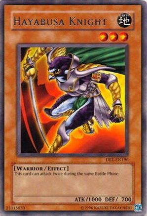 Hayabusa Knight (DB1-EN196) - Dark Beginning 1 Unlimited Dark Beginning 1 Yugioh Single  Squirtle Squad Card Shop.