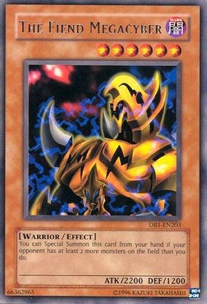 The Fiend Megacyber (DB1-EN203) - Dark Beginning 1 Unlimited Dark Beginning 1 Yugioh Single  Squirtle Squad Card Shop.