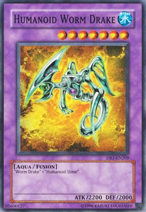 Humanoid Worm Drake (DB1-EN209) - Dark Beginning 1 Unlimited Dark Beginning 1 Yugioh Single  Squirtle Squad Card Shop.