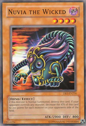 Nuvia the Wicked (DB1-EN216) - Dark Beginning 1 Unlimited Dark Beginning 1 Yugioh Single  Squirtle Squad Card Shop.