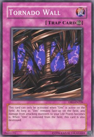 Tornado Wall (DB1-EN226) - Dark Beginning 1 Unlimited Dark Beginning 1 Yugioh Single  Squirtle Squad Card Shop.