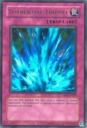 Torrential Tribute (DB1-EN228) - Dark Beginning 1 Unlimited Dark Beginning 1 Yugioh Single  Squirtle Squad Card Shop.