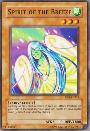 Spirit of the Breeze (DB1-EN235) - Dark Beginning 1 Unlimited Dark Beginning 1 Yugioh Single  Squirtle Squad Card Shop.