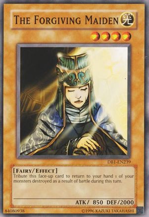 The Forgiving Maiden (DB1-EN239) - Dark Beginning 1 Unlimited Dark Beginning 1 Yugioh Single  Squirtle Squad Card Shop.