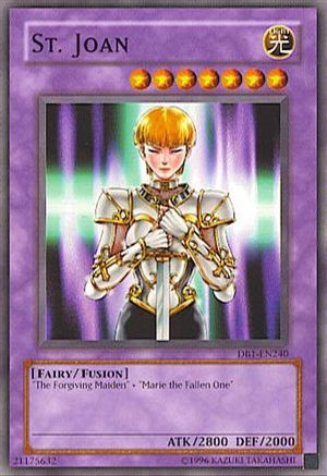 St. Joan (DB1-EN240) - Dark Beginning 1 Unlimited Dark Beginning 1 Yugioh Single  Squirtle Squad Card Shop.
