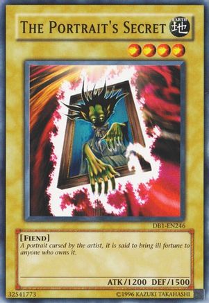 The Portrait's Secret (DB1-EN246) - Dark Beginning 1 Unlimited Dark Beginning 1 Yugioh Single  Squirtle Squad Card Shop.