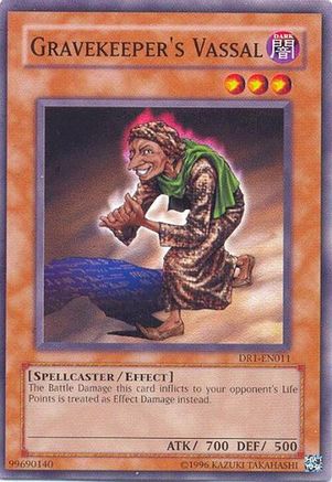 Gravekeeper's Vassal (DR1-EN011) - Dark Revelation Volume 1 Unlimited Dark Revelation Volume 1 Yugioh Single  Squirtle Squad Card Shop.
