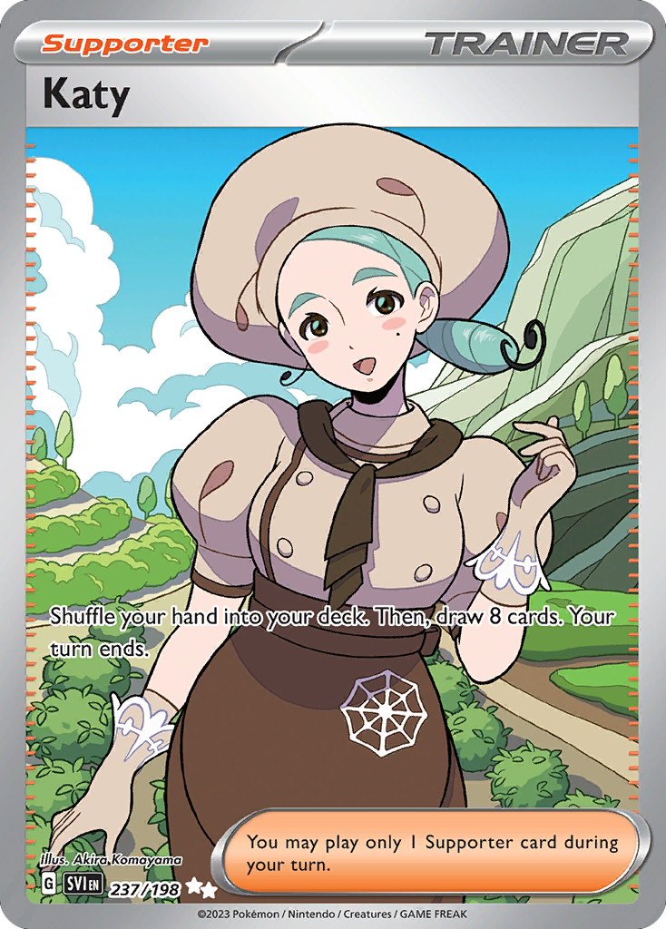 Scarlet & Violet - Base Set - Katy 237/198 - clean card image