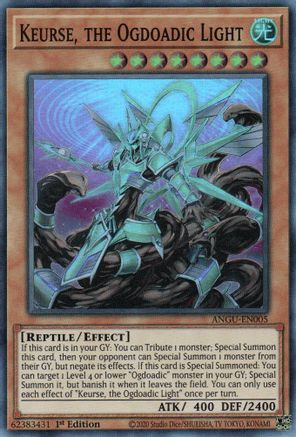 Keurse, the Ogdoadic Light (ANGU-EN005) - Ancient Guardians 1st Edition Ancient Guardians Yugioh Single  Squirtle Squad Card Shop.
