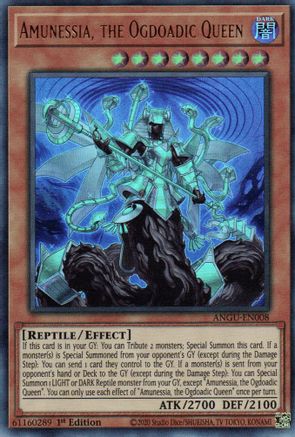 Amunessia, the Ogdoadic Queen (ANGU-EN008) - Ancient Guardians 1st Edition Ancient Guardians Yugioh Single  Squirtle Squad Card Shop.