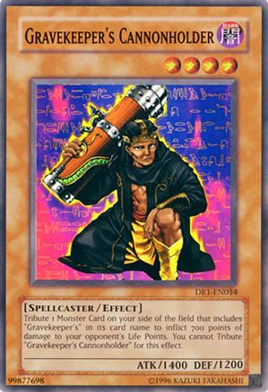 Gravekeeper's Cannonholder (DR1-EN014) - Dark Revelation Volume 1 Unlimited Dark Revelation Volume 1 Yugioh Single  Squirtle Squad Card Shop.