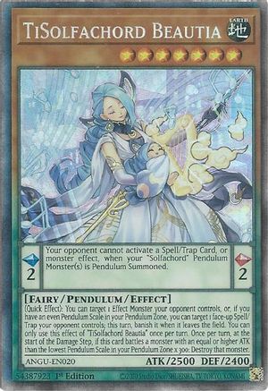 TiSolfachord Beautia (CR) (ANGU-EN020) - Ancient Guardians 1st Edition Ancient Guardians Yugioh Single  Squirtle Squad Card Shop.