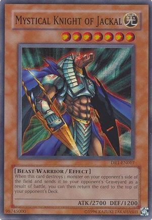Mystical Knight of Jackal (DR1-EN017) - Dark Revelation Volume 1 Unlimited Dark Revelation Volume 1 Yugioh Single  Squirtle Squad Card Shop.