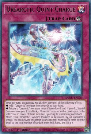 Ursarctic Quint Charge (ANGU-EN039) - Ancient Guardians 1st Edition Ancient Guardians Yugioh Single  Squirtle Squad Card Shop.