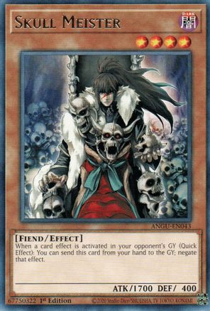 Skull Meister (ANGU-EN043) - Ancient Guardians 1st Edition Ancient Guardians Yugioh Single  Squirtle Squad Card Shop.