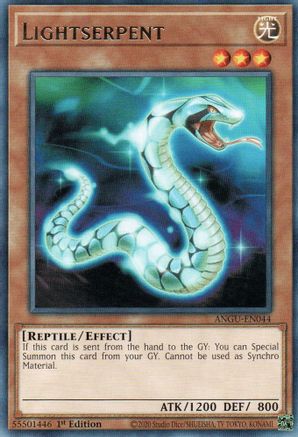 Lightserpent (ANGU-EN044) - Ancient Guardians 1st Edition Ancient Guardians Yugioh Single  Squirtle Squad Card Shop.