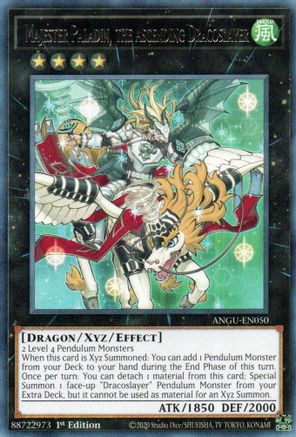 Majester Paladin, the Ascending Dracoslayer (ANGU-EN050) - Ancient Guardians 1st Edition Ancient Guardians Yugioh Single  Squirtle Squad Card Shop.
