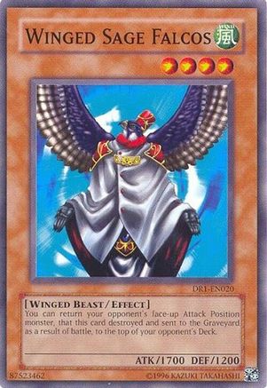 Winged Sage Falcos (DR1-EN020) - Dark Revelation Volume 1 Unlimited Dark Revelation Volume 1 Yugioh Single  Squirtle Squad Card Shop.