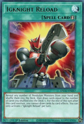 Igknight Reload (ANGU-EN057) - Ancient Guardians 1st Edition Ancient Guardians Yugioh Single  Squirtle Squad Card Shop.