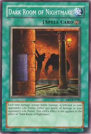 Dark Room of Nightmare (DR1-EN030) - Dark Revelation Volume 1 Unlimited Dark Revelation Volume 1 Yugioh Single  Squirtle Squad Card Shop.