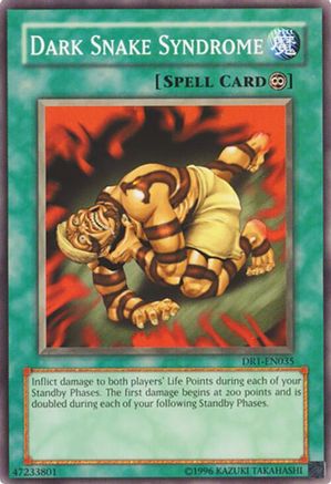 Dark Snake Syndrome (DR1-EN035) - Dark Revelation Volume 1 Unlimited Dark Revelation Volume 1 Yugioh Single  Squirtle Squad Card Shop.