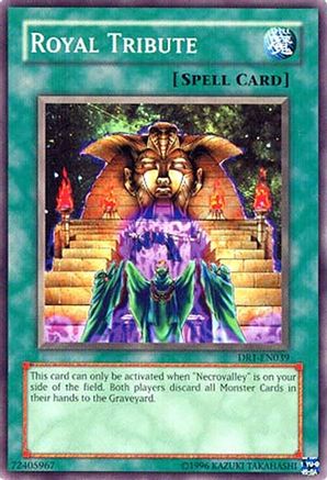 Royal Tribute (DR1-EN039) - Dark Revelation Volume 1 Unlimited Dark Revelation Volume 1 Yugioh Single  Squirtle Squad Card Shop.