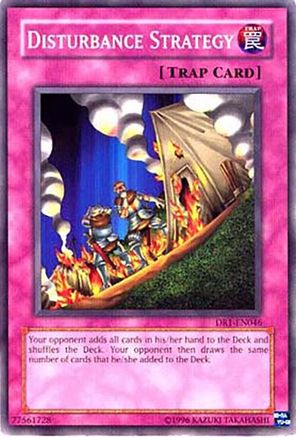 Disturbance Strategy (DR1-EN046) - Dark Revelation Volume 1 Unlimited Dark Revelation Volume 1 Yugioh Single  Squirtle Squad Card Shop.