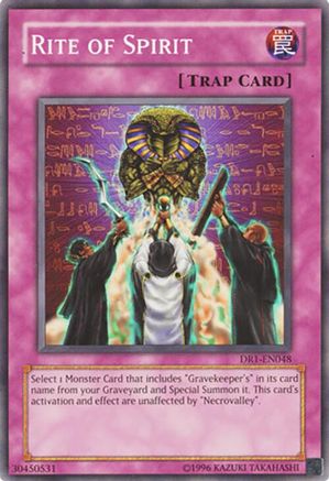 Rite of Spirit (DR1-EN048) - Dark Revelation Volume 1 Unlimited Dark Revelation Volume 1 Yugioh Single  Squirtle Squad Card Shop.