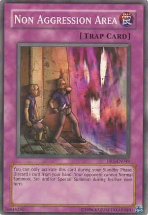 Non Aggression Area (DR1-EN049) - Dark Revelation Volume 1 Unlimited Dark Revelation Volume 1 Yugioh Single  Squirtle Squad Card Shop.