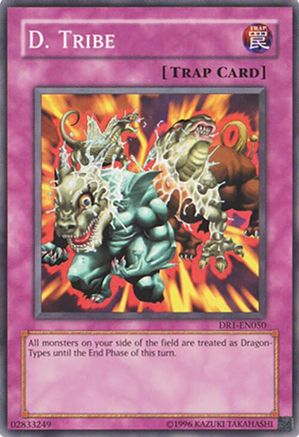 D. Tribe (DR1-EN050) - Dark Revelation Volume 1 Unlimited Dark Revelation Volume 1 Yugioh Single  Squirtle Squad Card Shop.