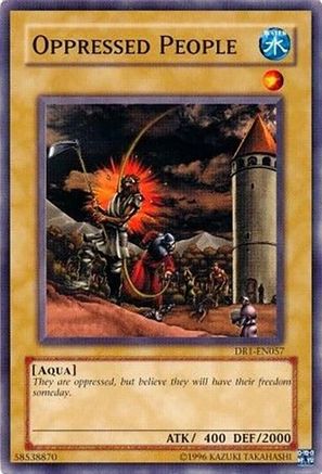 Oppressed People (DR1-EN057) - Dark Revelation Volume 1 Unlimited Dark Revelation Volume 1 Yugioh Single  Squirtle Squad Card Shop.