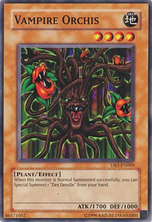 Vampire Orchis (DR1-EN069) - Dark Revelation Volume 1 Unlimited Dark Revelation Volume 1 Yugioh Single  Squirtle Squad Card Shop.