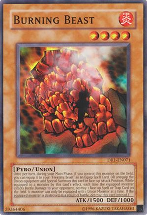 Burning Beast (DR1-EN071) - Dark Revelation Volume 1 Unlimited Dark Revelation Volume 1 Yugioh Single  Squirtle Squad Card Shop.
