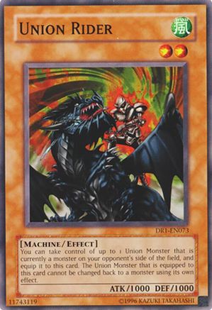 Union Rider (DR1-EN073) - Dark Revelation Volume 1 Unlimited Dark Revelation Volume 1 Yugioh Single  Squirtle Squad Card Shop.