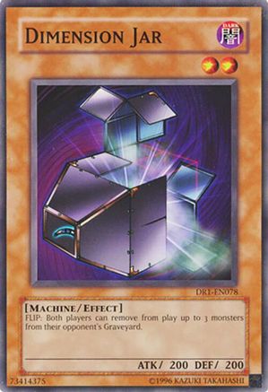 Dimension Jar (DR1-EN078) - Dark Revelation Volume 1 Unlimited Dark Revelation Volume 1 Yugioh Single  Squirtle Squad Card Shop.