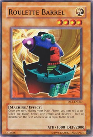 Roulette Barrel (DR1-EN080) - Dark Revelation Volume 1 Unlimited Dark Revelation Volume 1 Yugioh Single  Squirtle Squad Card Shop.