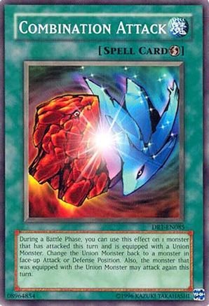 Combination Attack (DR1-EN085) - Dark Revelation Volume 1 Unlimited Dark Revelation Volume 1 Yugioh Single  Squirtle Squad Card Shop.