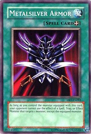 Metalsilver Armor (DR1-EN092) - Dark Revelation Volume 1 Unlimited Dark Revelation Volume 1 Yugioh Single  Squirtle Squad Card Shop.