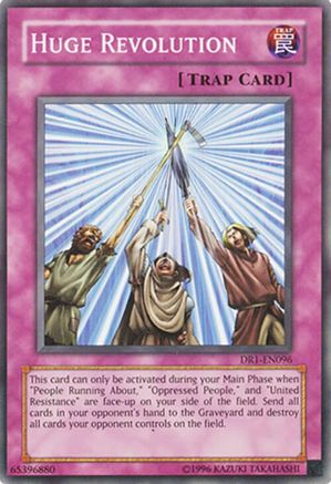 Huge Revolution (DR1-EN096) - Dark Revelation Volume 1 Unlimited Dark Revelation Volume 1 Yugioh Single  Squirtle Squad Card Shop.
