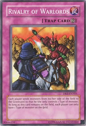 Rivalry of Warlords (DR1-EN103) - Dark Revelation Volume 1 Unlimited Dark Revelation Volume 1 Yugioh Single  Squirtle Squad Card Shop.