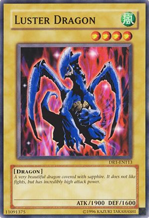 Luster Dragon (DR1-EN113) - Dark Revelation Volume 1 Unlimited Dark Revelation Volume 1 Yugioh Single  Squirtle Squad Card Shop.